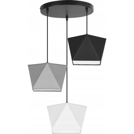 LÁMPARA DE TECHO COLGANTE LÁMPARA DE ARAÑA DIAMANTE PANTALLA LED (1/5)