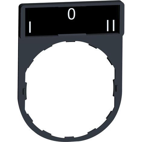 Standard Etikettenhalter 30x40 Etiketten-IO-II-