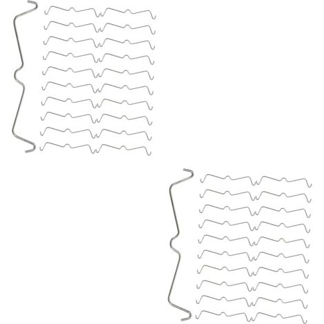 Series Stainless Steel Perforated Board Clips Versatile
