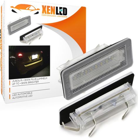 Pack modules LED éclairage plaque pour Smart Fortwo 450 & 451 (04-14) - Lumière de plaque d'immatriculation LED (1/5)