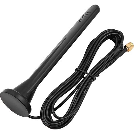 Antenne 4G LTE,Omnidirectionnelle Étanche Amplificateur Signal Intérieur et Extérieur 15DBI Port TS9/SMA,3G/4G/GSM/GPRS,pour 4G LTE Mobile Routeur Passerelle Modem Cellulaire (1/5)