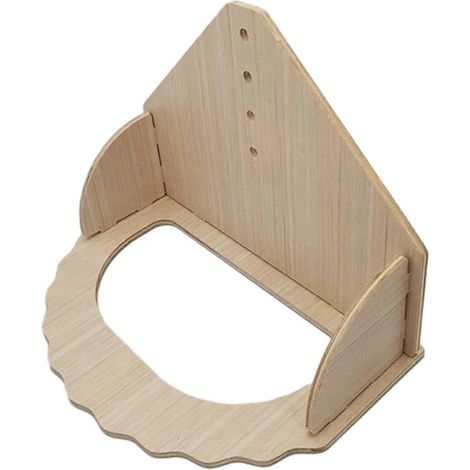 Roue d'exercice silencieuse en bois pour hamster, jouet idéal pour la cage des petits animaux de compagnie, rouleur silencieux, accessoires pour chatons et gerbilles.-Wheel Stand
