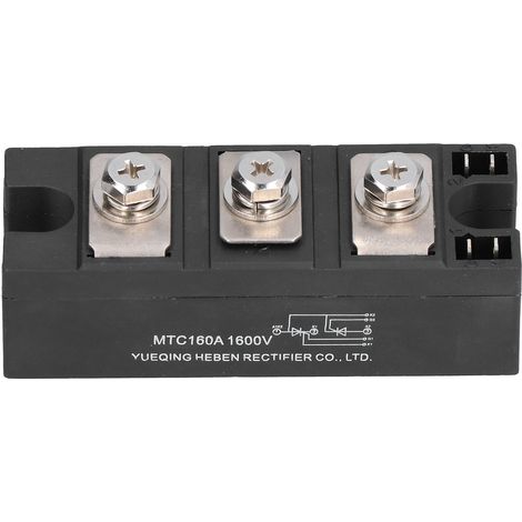 Module redresseur pont de substrat en céramique pour automatisation industrielle et moteurs 160A 1600V MTC160A (1/5)