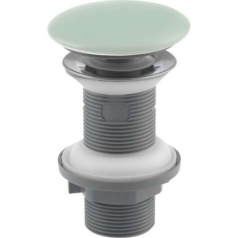 Sapho Infinity - Piletta di scarico Click-Clack per lavabo, verde menta 38TP0168I (1/3)