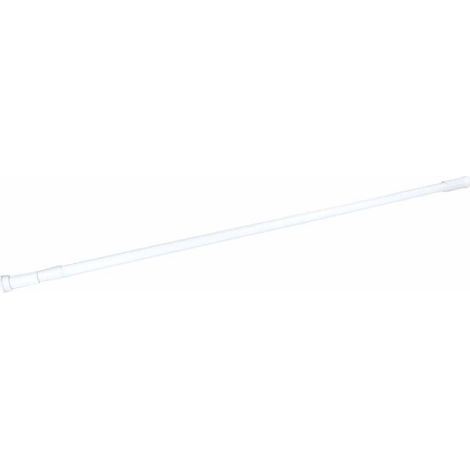 Tringle de Douche Extensible "Hydro" 135-250cm Blanc (1/2)