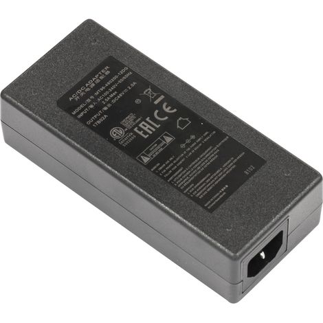 48V2A96W adaptador e inversor de corriente Interior 96 W Negro