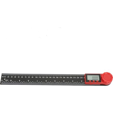 Goniomètre Digital à 300mm en Plastique - Angle Inclinometer Électronique Précis (0.05°) (1/5)