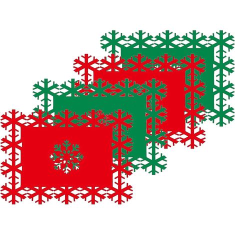 set de table de Noël