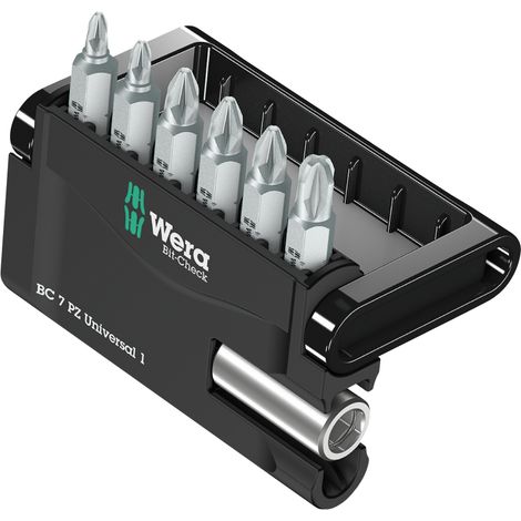 BIT-CHECK 7 PZ UNIVERSAL 1 BIT SET, 7 PIECES - W05056296001 (1/5)