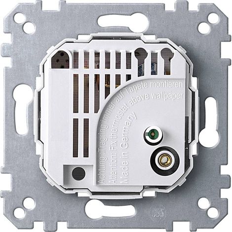 Merten 536400 thermostat gris pour chaudière et radiateur (1/2)