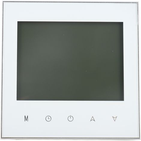 Thermostat numérique pour chauffage au sol électrique, 16 A, économie d'énergie, écran tactile LCD, régulateur de température ambiante (1/5)
