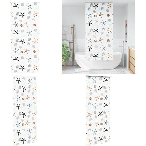 vidaXL Store enrouleur de douche 100x240 cm largeur du tissu 96 cm (1/5)