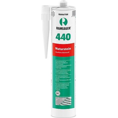 Pierre naturelle 440 transparent masse d’EtanchEification neutre à base de silicone 310ml , (1/3)