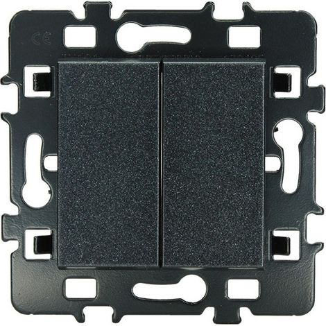 Double Va et vient anthracite EUR'OHM 61910