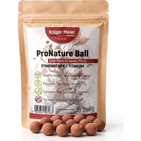 Kruger Meier ProNature Ball 15 - sfere di fertilizzante con biostimolatore (1/5)