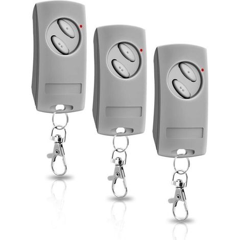 Lot de 3 pièces de rechange pour émetteur manuel Ecostar RSC2, RSE2, 433,92 MHz, ouverture de porte de garage 2 canaux, pour porte de garage Liftronic 500, 700, 800 (1/4)