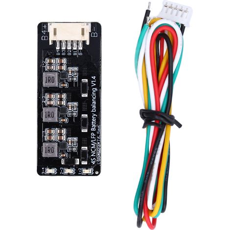 Module d'équilibrage actif pour batterie lithium 4S, transfert d'énergie par inductance 2.0V-4.5V 1.2A (1/5)