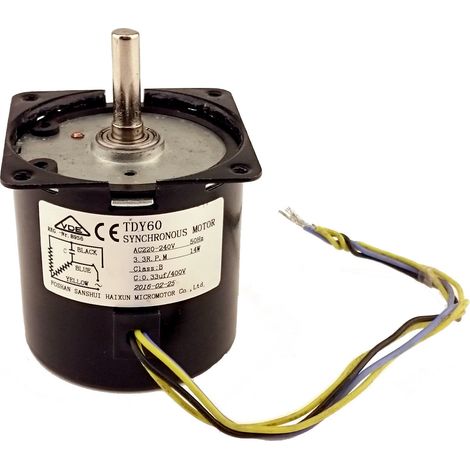 Motor paso a paso para parrilla enrollable 230V 14W (1/2)