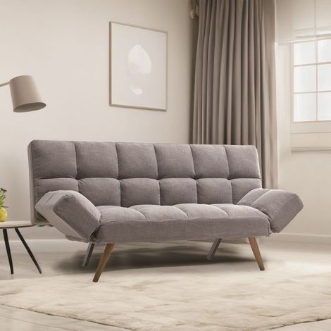 Divano letto grigio 181x81x86 cm (1/4)
