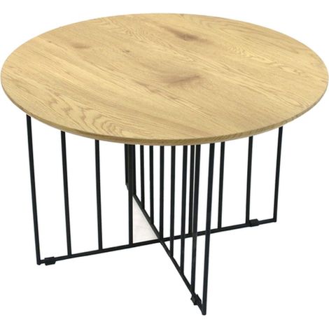 Table basse avec pieds filaires design industriel MAVERICK (1/5)