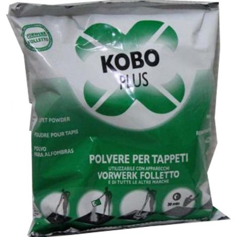 PULIZIA TAPPETI Detergente in polvere kobosan Folletto in busta 420gr