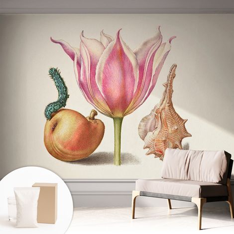 Fototapete - Tapete Vliestapete mit Kleber - Wandtapete Moderne Wandbild Schlafzimmer Wohnzimmer Natürliche Symbiose 312x219 cm (1/5)