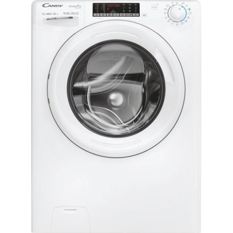 Candy Smart Pro Inverter CSO486TWM6/1-S lavatrice Caricamento frontale 8 kg 1400 Giri min Bianco (1/5)