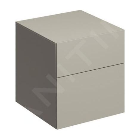 Geberit Xeno 2 armoire latérale, 450x510x462mm, 2 tiroirs, (1/3)