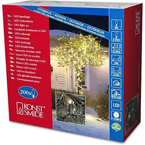 Konstsmide LED-Lichterkette Außen 41,84 m warmweiß (1/5)