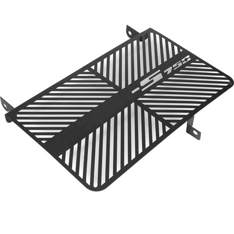 Cache de sécurité noir pour la grille de radiateur et la protection en maille du réservoir d'eau des motos Suzuki GSX-S750 15-17. (1/5)