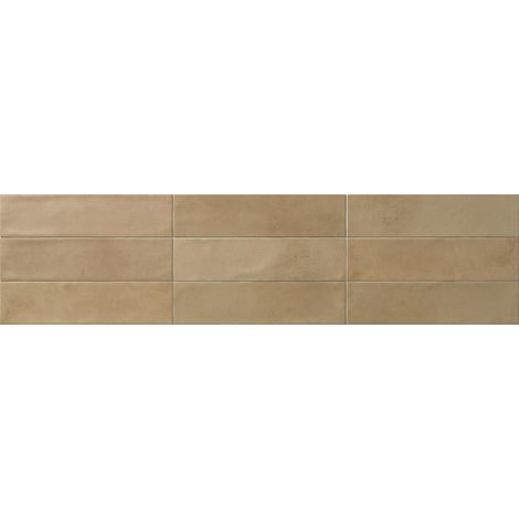 Carrelage Mur Premium grès Cérame mat Agadir Cotto Oscuro 7X28cm (1/2)
