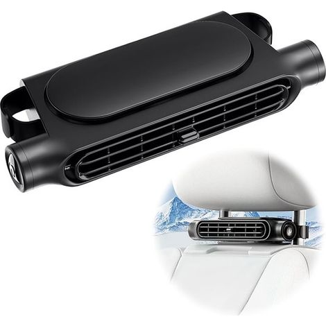 Ventilador USB para coche，refrigeración de asientos de coche，ventilador eléctrico de 3 velocidades (1/5)