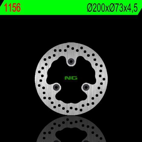 Disco de freno trasero NG para SYM GTS/Joyride/Shark 125/200 01-16 (3x10,5 mm)