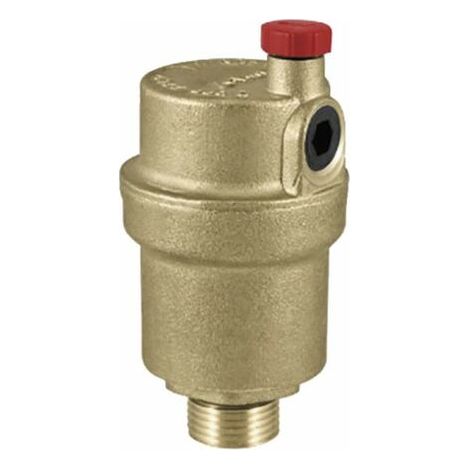Sfogo aria automatico MINILUFT senza valvola M3/8" (1/2)