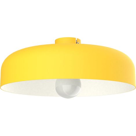 LUMICOM TUZZI Plafoniera, 1xE27, max 42W, metallo, giallo/bianco, D.40cm