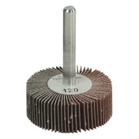 RUOTA ABRASIVA LAMELLARE C/GAMBO GR.  80  60X40 MM MAURER PLUS
