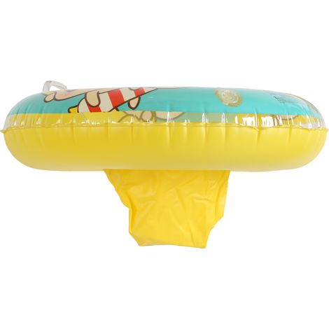 Bouée gonflable en PVC épais de 60 cm pour enfants, motif dessin animé, idéale pour les bébés. (1/5)
