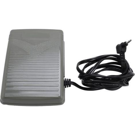 Pédale pour machine à coudre domestique avec cordon d'alimentation. Interrupteur de commande au pied. Remplacement pour 3160. (1/5)