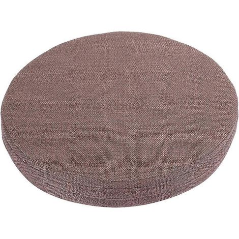Dickes, waschbares, rundes Leinen-Sitzkissen für Tatami, Balkon, Terrasse, Fensterdekoration (1/5)