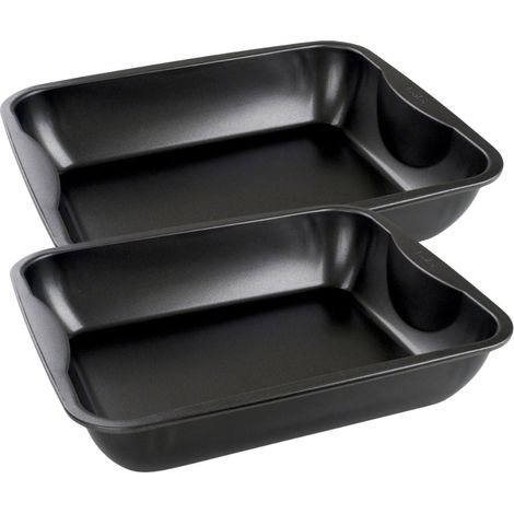 Ensemble de 2 Plats à four XXL rectangle 40 x 34 cm Zenker Spécial Cooking