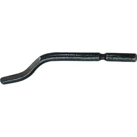 Lot de 10 lames HSS a tige longue pour ebavureur manuel