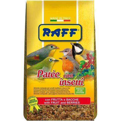 Raff Patee con insetti - 400 gr