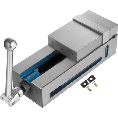 Étau d'établi à mâchoires fixes de haute précision, ouverture de mâchoire de 10 cm (4 pouces) pour CNC. (1/5)
