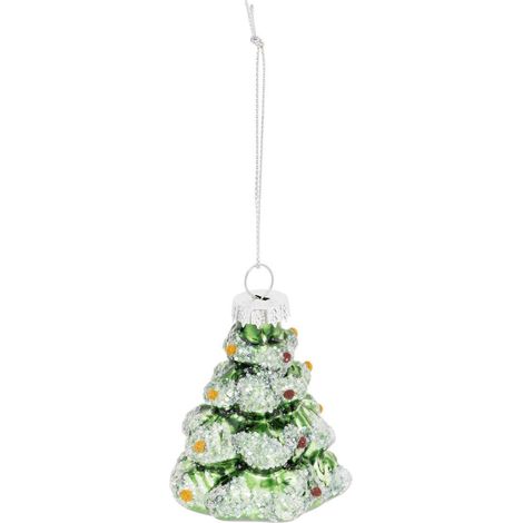 Soggetto abete h.7cm vetro verde - Feeric lights & christmas (1/2)