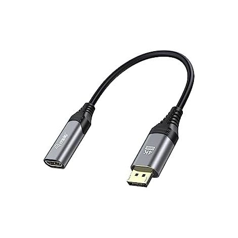 Equip 133445 adattatore de cavo de video 0,15 m DisplayPort HDMI Nero, Grigio (1/5)
