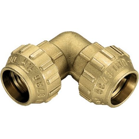Raccordo curvo doppio in ottone tiemme  Diam. 32 TIEMME