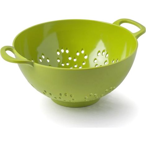 Panier à laver les légumes – Passoire de cuisine – Passoire à baies en plastique – Accessoires de cuisine – Design autoportant – Résistant au lave-vaisselle – Résistant aux taches et aux odeurs – Poig (1/5)