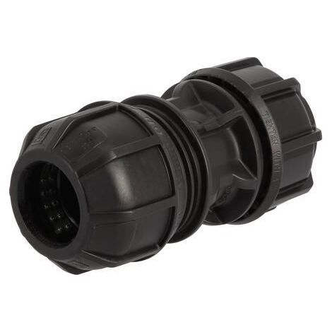 manchon de transition - pe 40 mm vers pvc pression 34 à 39 mm - nicoll mutc40pe3943