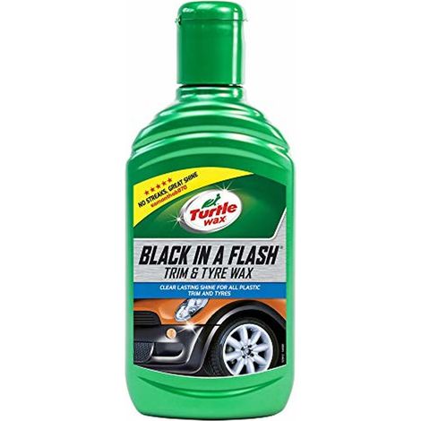 300ml cera del coche Turtle Wax Negro (1/2)