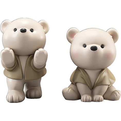 Serre-livres décoratifs en forme d'ours mignon, serre-livres uniques -- (1/5)